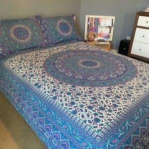 Anthropology Hippie Bohemian Bedspread Tapestry